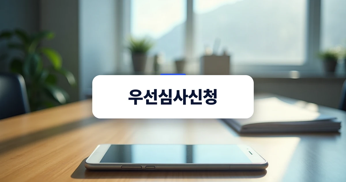 차분한 사무실 책상 위에 놓인 서류와 스마트폰 표지 이미지