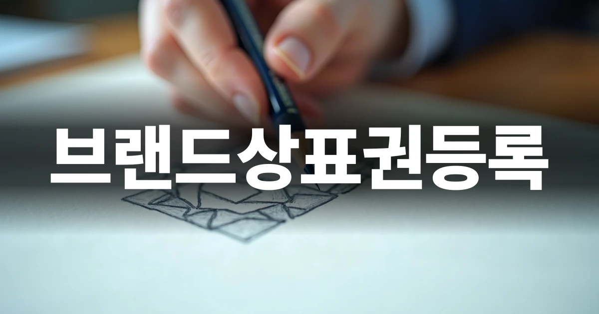 브랜드상표권등록을 위한 로고 기획