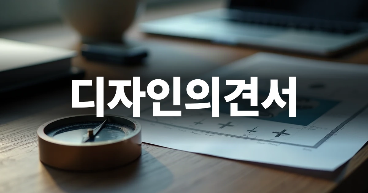 디자인의견서 작성 및 거절 대응을 준비하는 전문적인 작업 환경