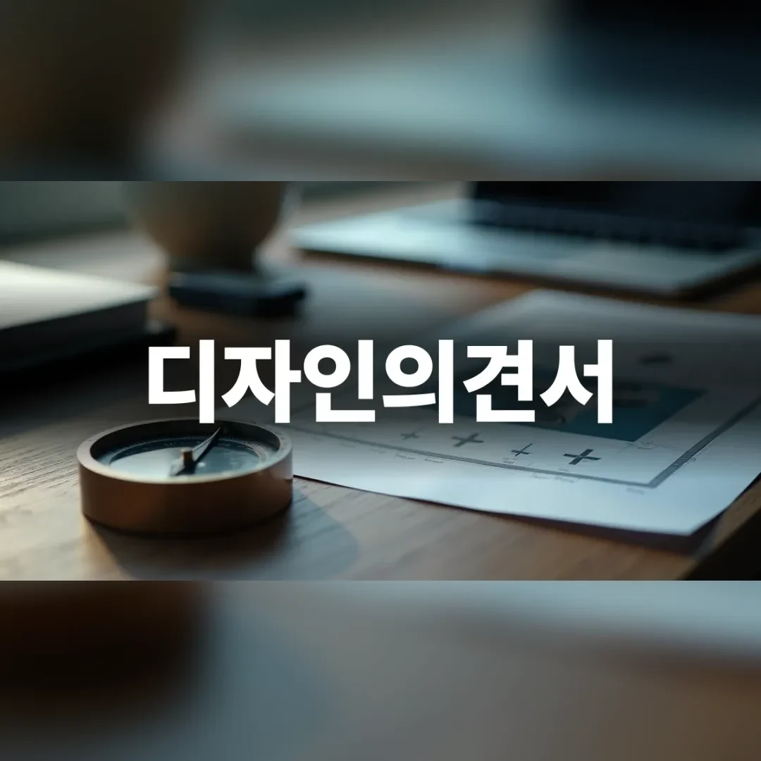 디자인의견서 작성 및 거절 대응을 준비하는 전문적인 작업 환경