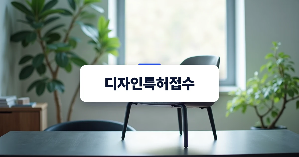 디자인특허접수를 준비하기 위한 핵심 실무 절차 안내 표지 이미지