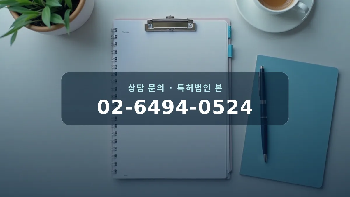 정돈된 플래너와 태블릿