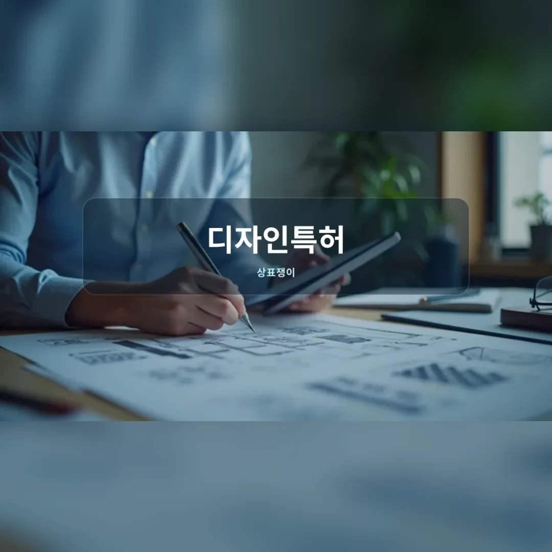 디자인특허를 고민하는 사업자의 모습