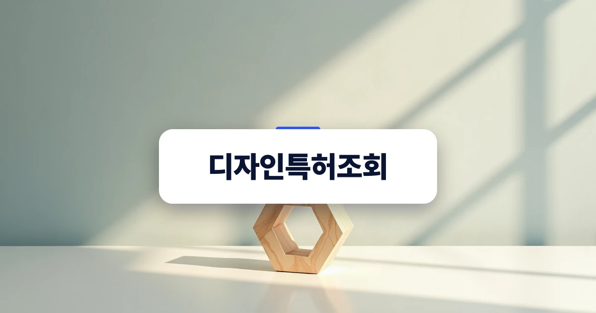 디자인특허조회를 준비하는 사업자의 책상