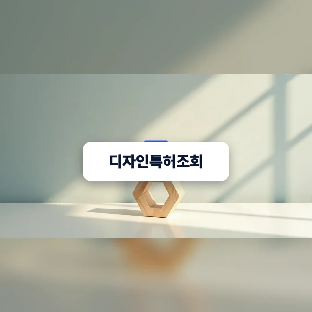 디자인특허조회를 준비하는 사업자의 책상