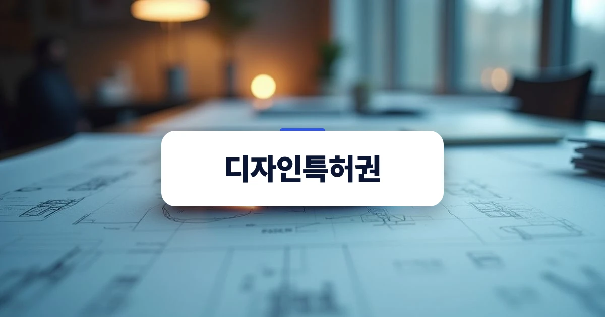 제품 디자인 시제품이 놓인 깔끔한 작업실 책상