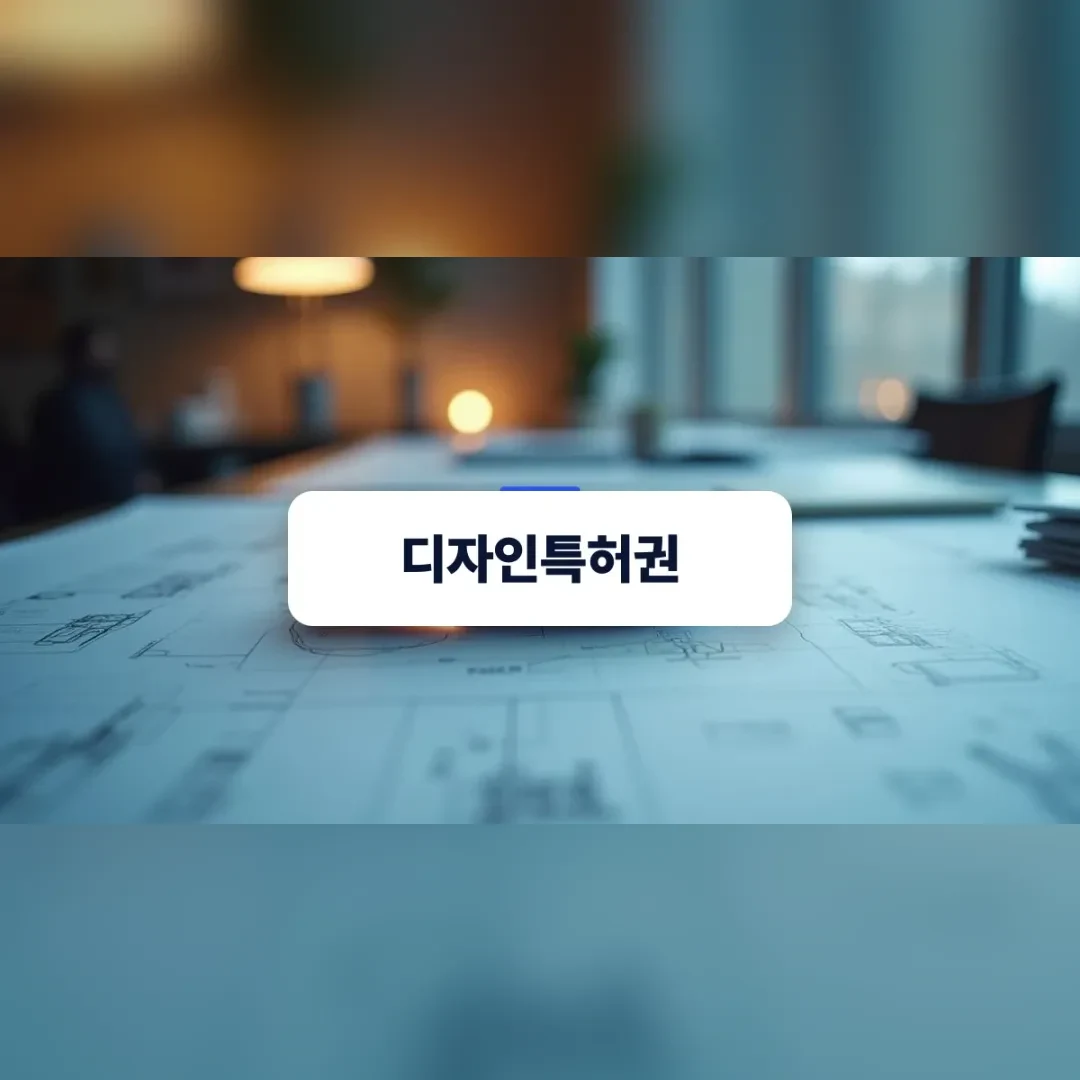 제품 디자인 시제품이 놓인 깔끔한 작업실 책상