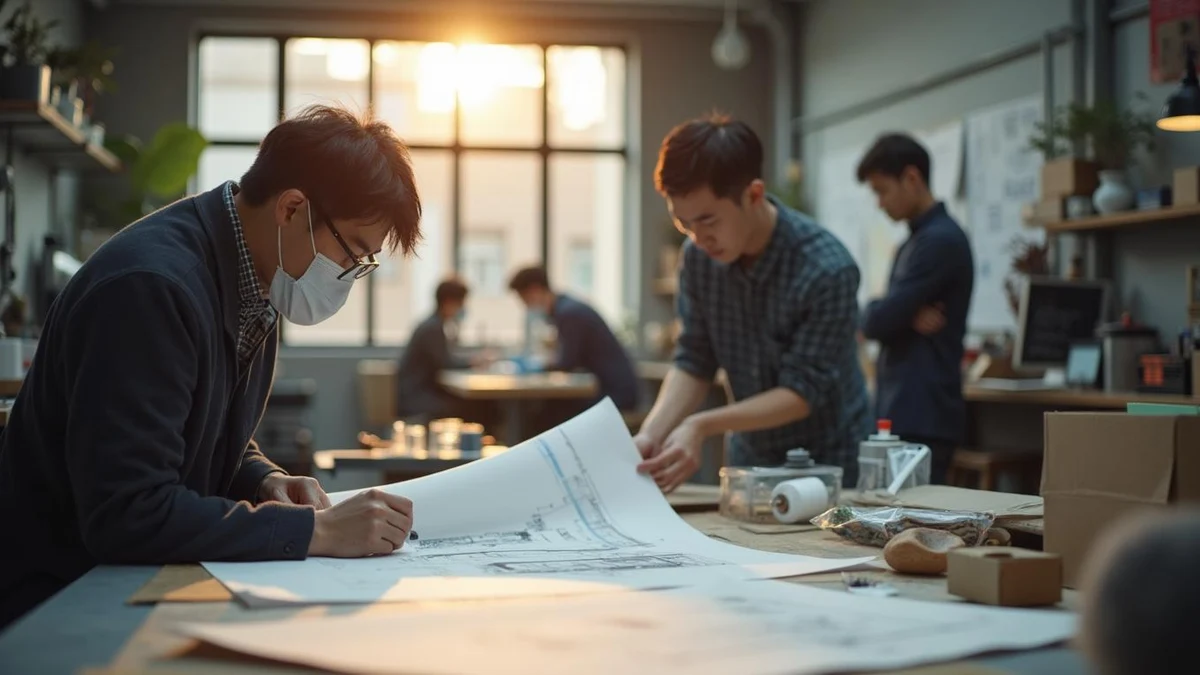 디자인 권리 목록을 체크리스트로 확인하는 한국인 사업자