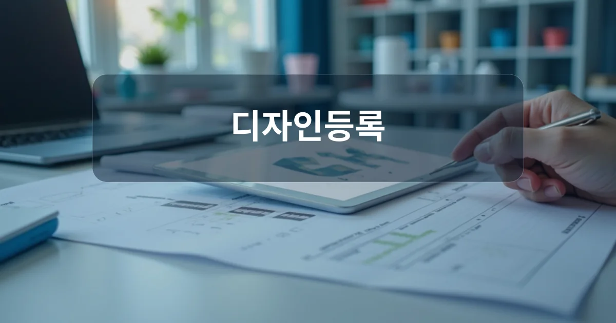 디자인등록을 고민하는 사업자를 위한 사무실 풍경