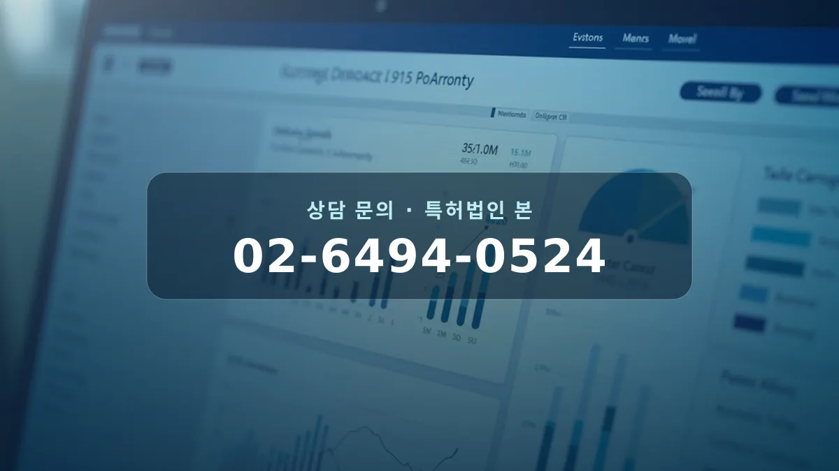 디자인권 관리 및 모니터링 시스템