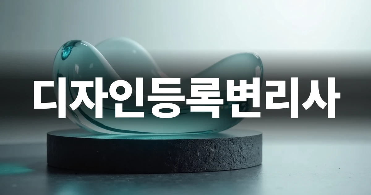 디자인등록변리사 칼럼 표지 이미지