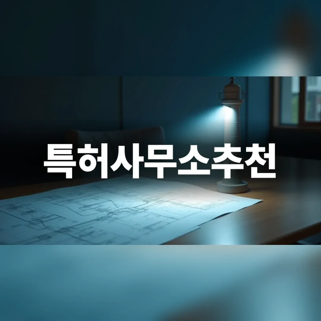특허사무소추천을 고민하는 사업자를 위한 전문적인 분위기의 데스크 세팅