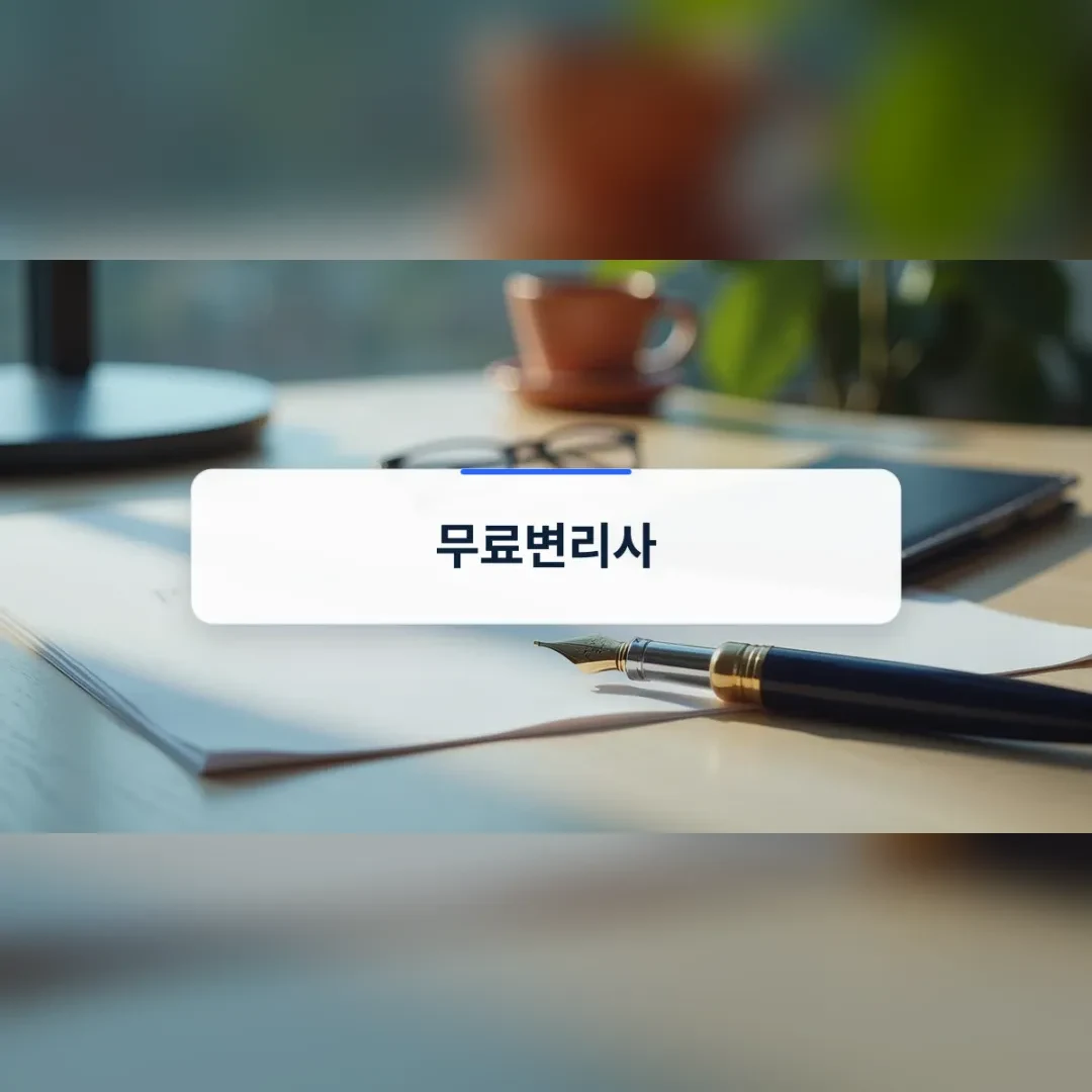 무료변리사 제도를 검토하기 전 준비해야 할 기본 서류와 상담 환경