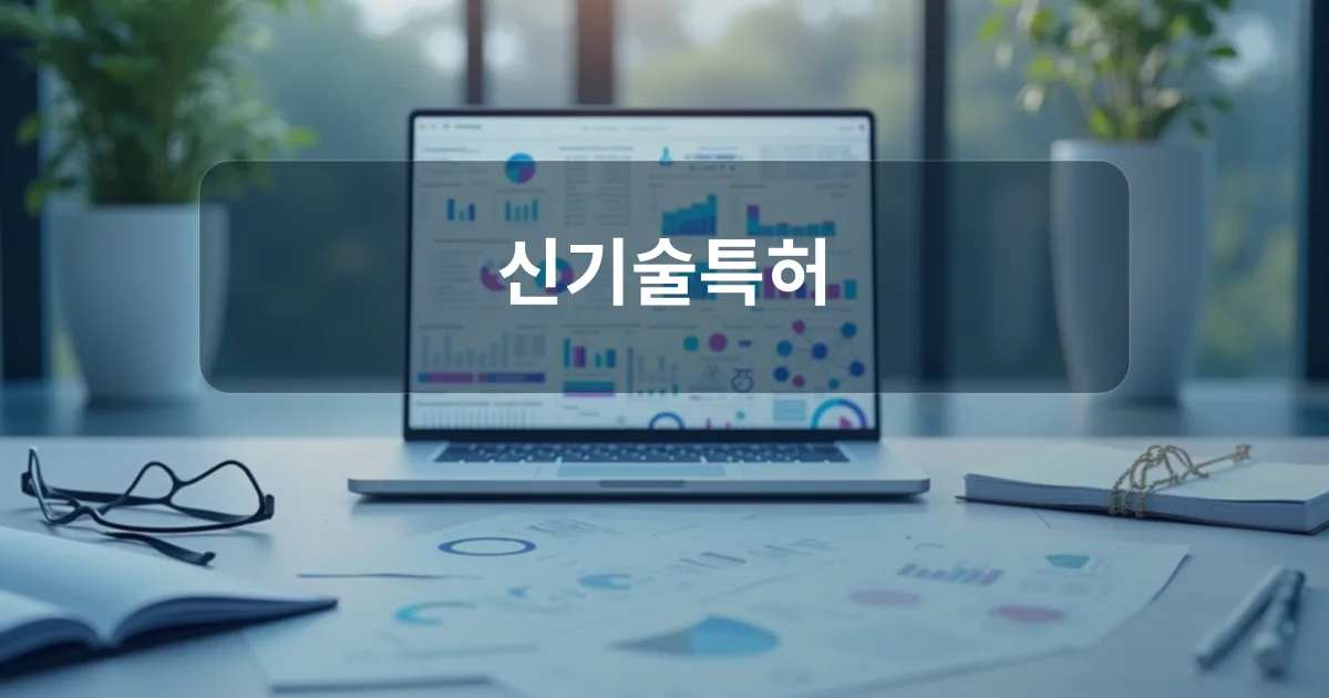 신기술특허 출원 및 등록 절차 가이드 표지