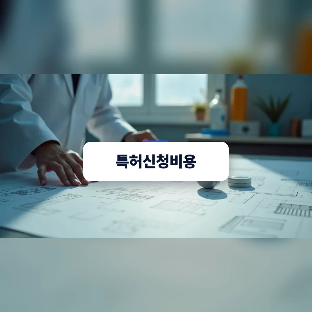특허신청비용 조율을 위한 기술 도면과 부품 구성
