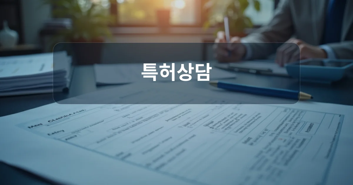 사업자를 위한 올바른 특허상담 신청 가이드 표지