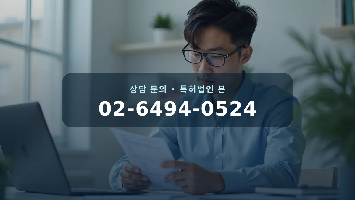 특허상담 절차와 주의사항을 검토하는 사업자