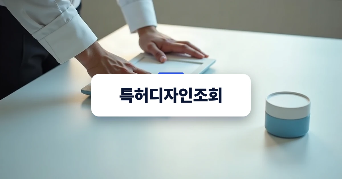 제품 디자인 검토 및 선행 권리 조사 과정