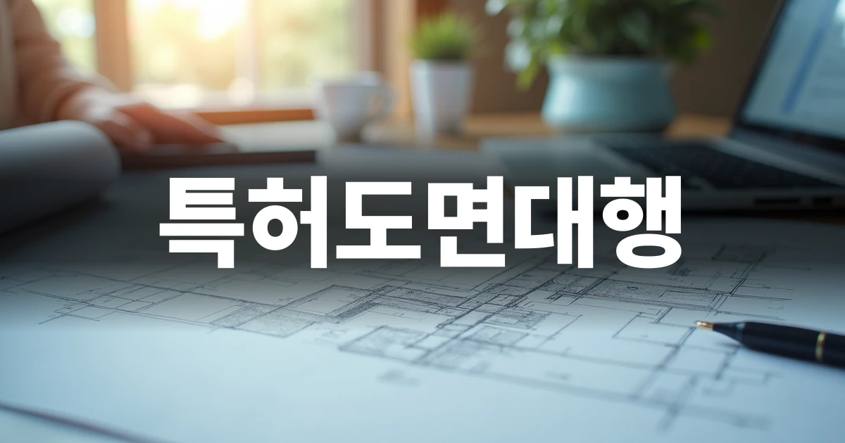 특허도면대행 실무 가이드 표지 이미지