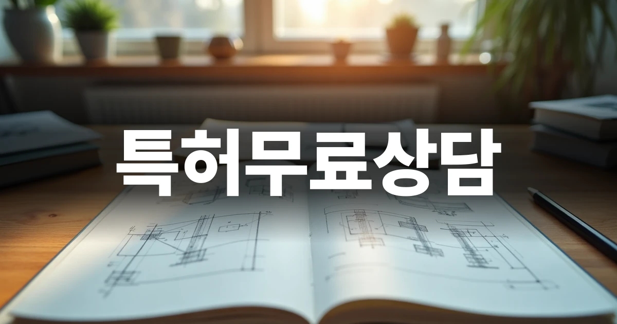 특허무료상담을 준비하는 모습