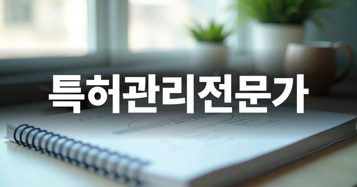 특허관리전문가를 검토하는 사업자를 위한 미니멀한 사무실 책상과 노트