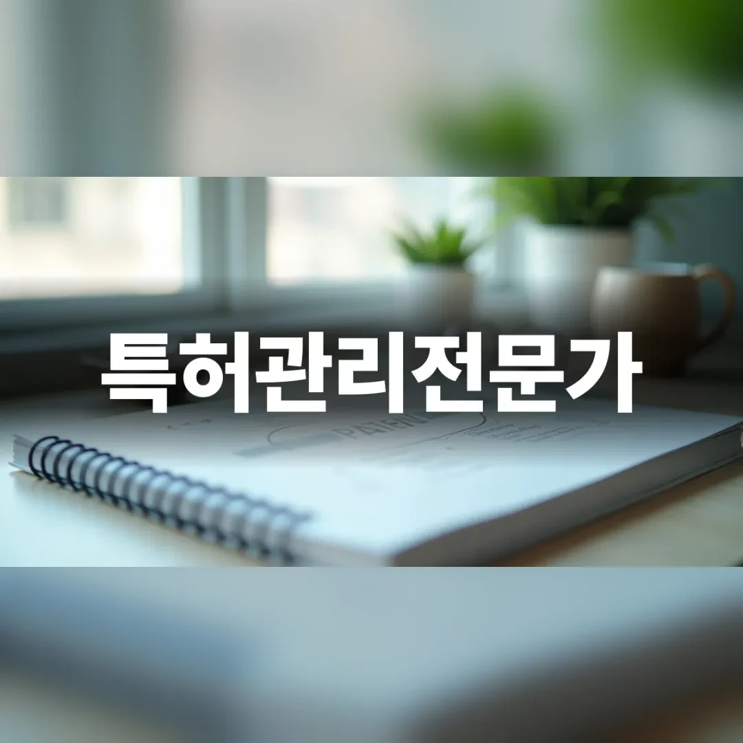 특허관리전문가를 검토하는 사업자를 위한 미니멀한 사무실 책상과 노트