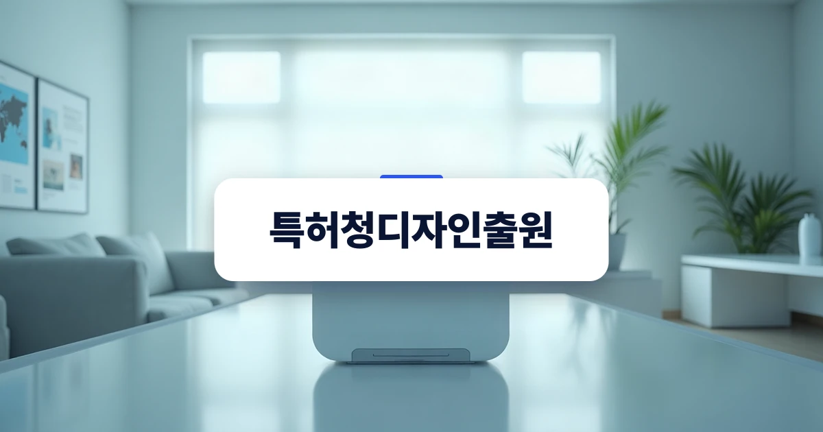 특허청디자인출원 제품 외관 디자인 권리화