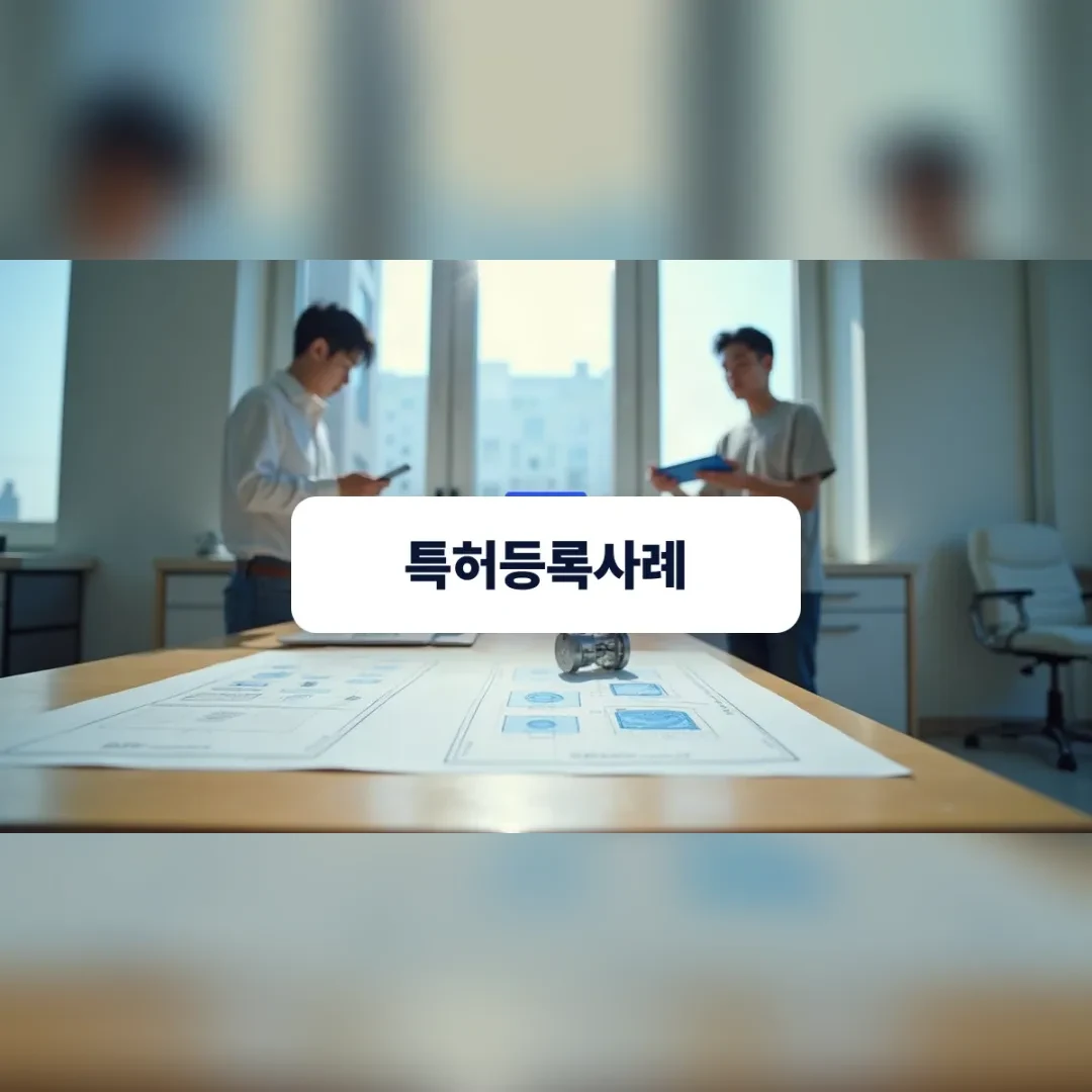 특허 출원 전 기술 검토와 명세서 작성을 위한 가공 부품과 도면