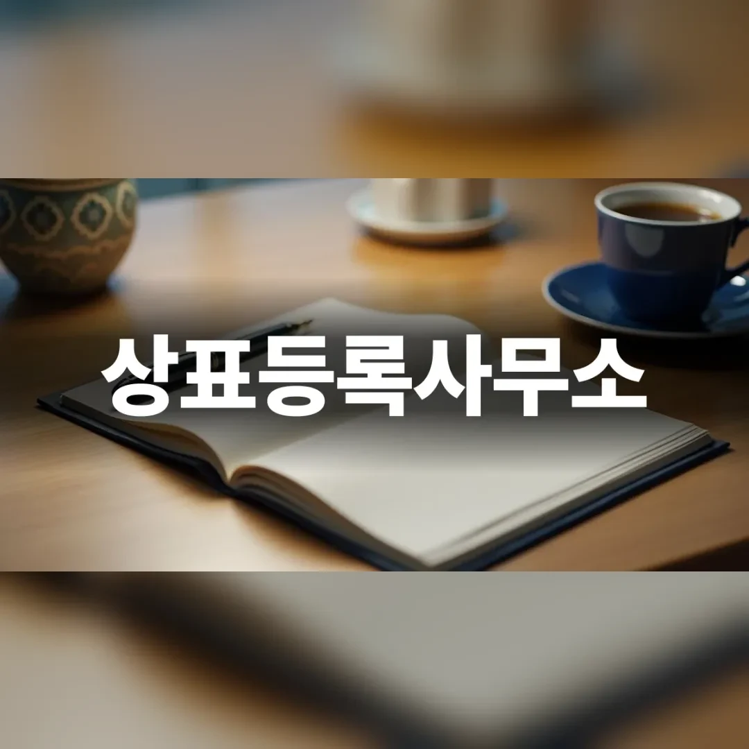 상표등록사무소 선택을 위한 신뢰감 있는 비즈니스 공간