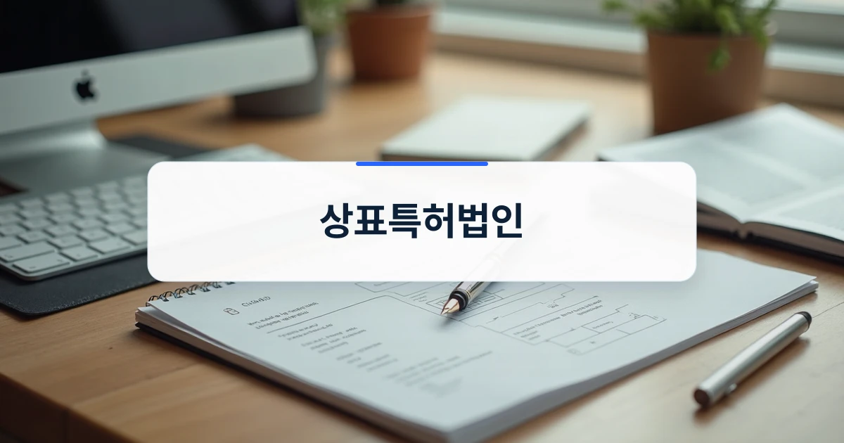 상표특허법인 선택과 지식재산권 출원 가이드를 다룬 칼럼 표지 이미지
