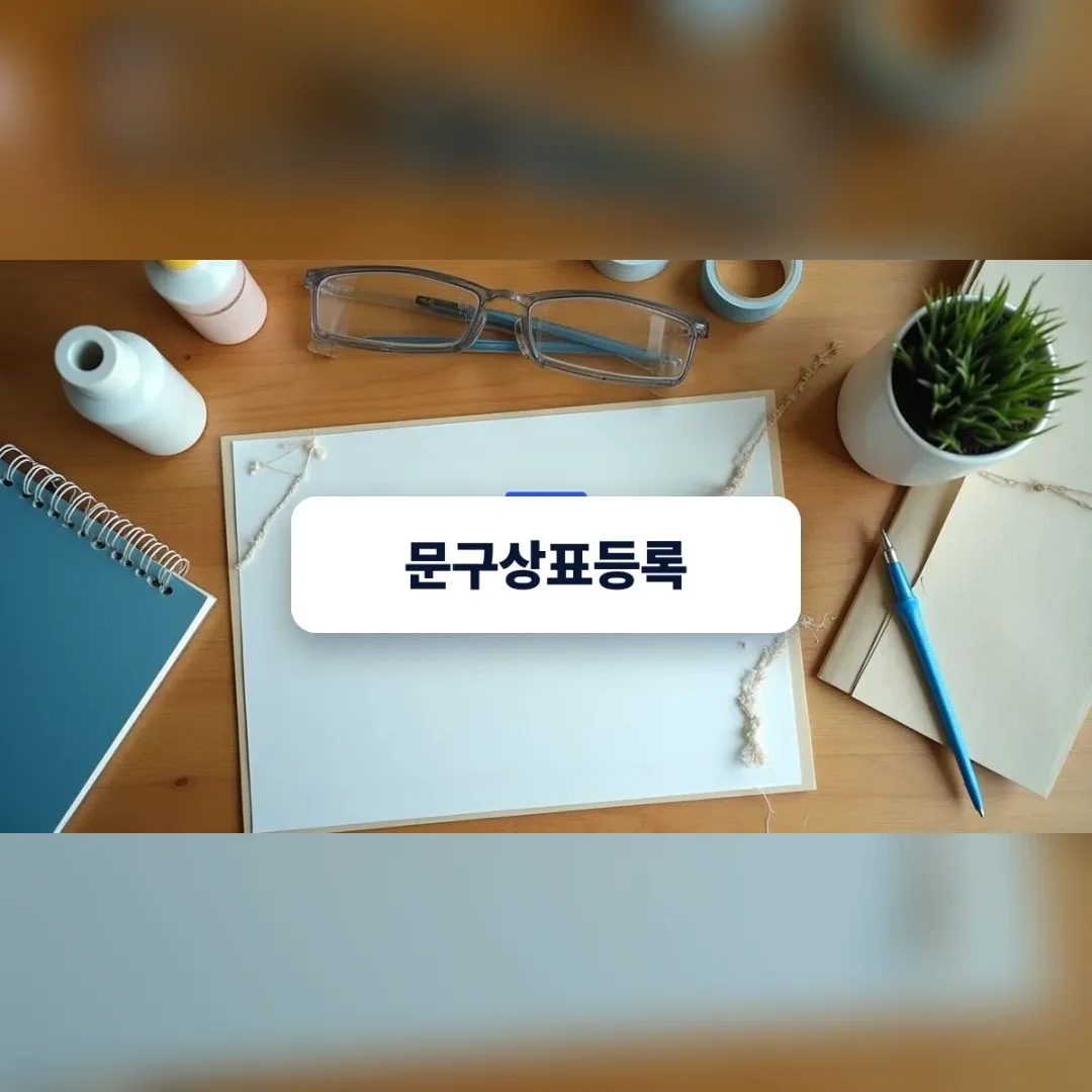 책상 위에 정갈하게 놓인 다이어리와 필기구 등 문구류 디자인 제품