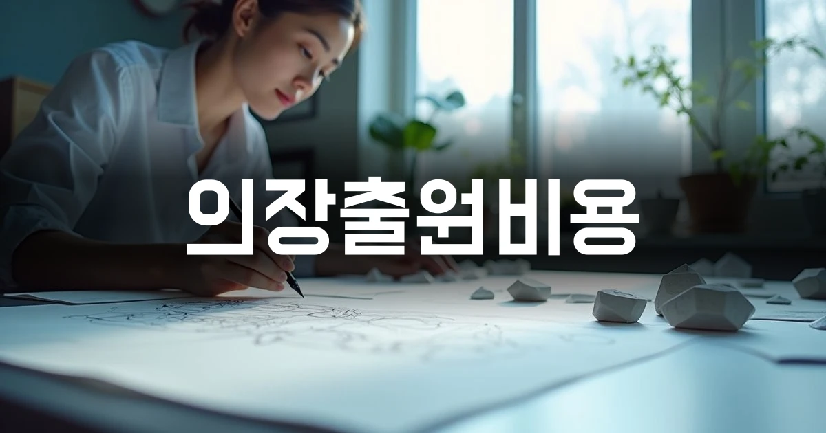 의장출원비용 산정을 위한 설계 도면과 전문적인 디자인 스튜디오 환경