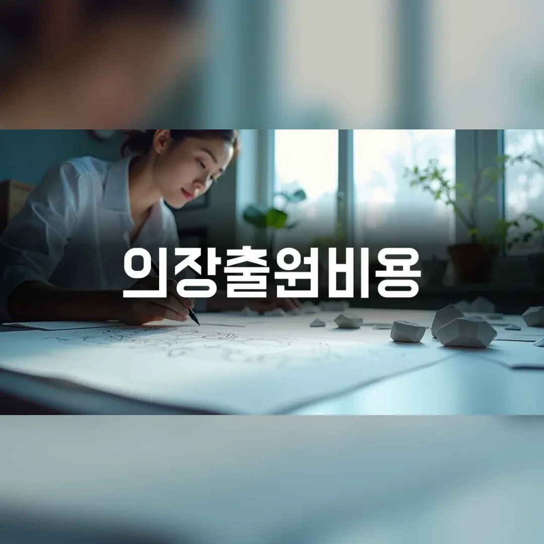 의장출원비용 산정을 위한 설계 도면과 전문적인 디자인 스튜디오 환경