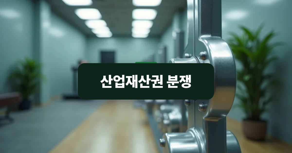 산업재산권 분쟁 — 산업재산권 보호의 핵심인 운동기구 디자인과 설계 도면
